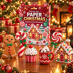Weihnachtsbastelset aus Papier – Falten und Gestalten Sie Ihre eigene Weihnachtsdekoration