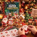 Weihnachtsbastelset aus Papier – Falten und Gestalten Sie Ihre eigene Weihnachtsdekoration